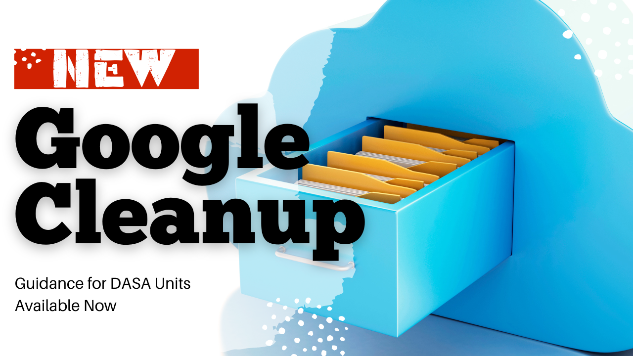 New Google Cleanup Guidance Available